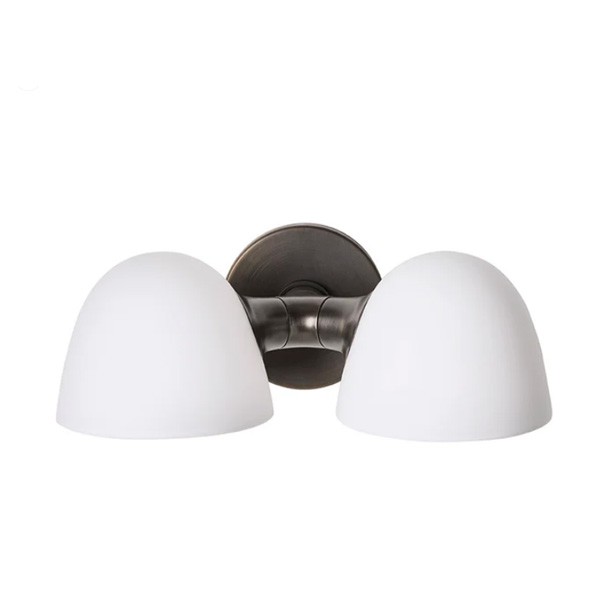 Applique Fuse Double Paroi Laiton & Albâtre - Made By Hand