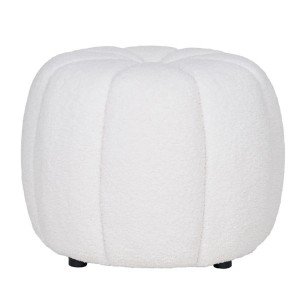 Pouf Paisley Blanc - House Nordic
