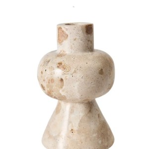 Bougeoir Vita L Marbre naturel - Muubs