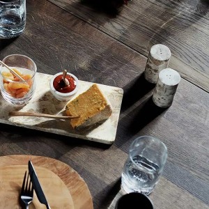 Salière et Poivrière Vita Marbre Coquillage - Muubs