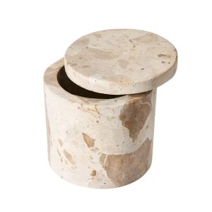 Pot avec couvercle Vita - Coquillage Marbre - Muubs