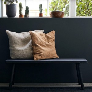 Banc Nadi Noir bois de paulownia - House Doctor