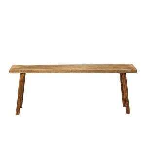 Banc Nadi Naturel bois de paulownia - House Doctor