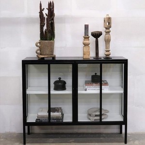 Plateau chapati marbre blanc sur étagère décoration intérieure design - Trademark Living - Woodely