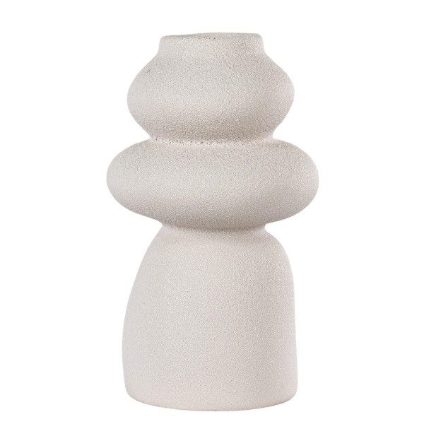 Vase en céramique beige - House Nordic