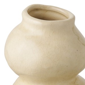 Vase Céramique Beige Organique - House Nordic