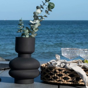 Vase Verre Noir - House Nordic