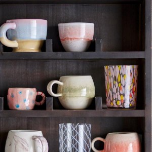 Palma Tasse Multicolore Grès Set de 3 - Bloomingville