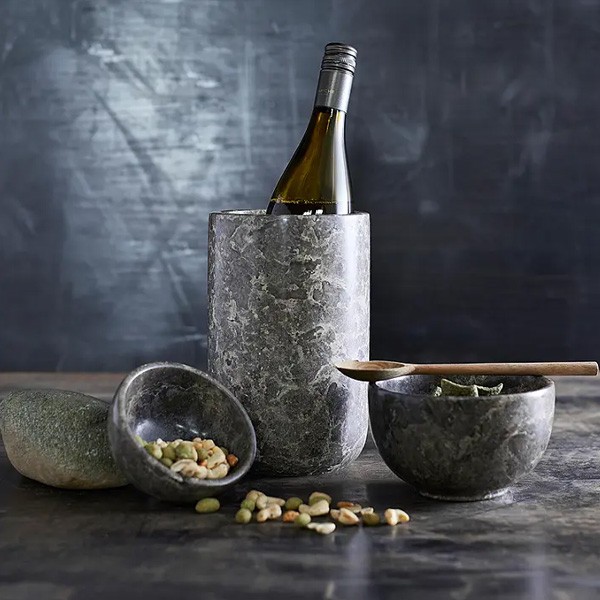 Rafraîchisseur & Vase Dowa en Marbre Naturel | Muubs
