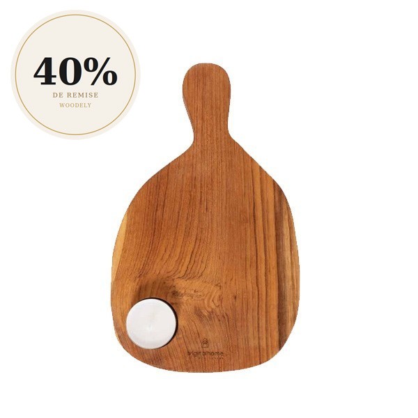 Cutting Board / Tea Light Candle - Original Home
