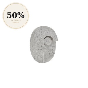 Oeuvre murale Face Gris ciment - House Doctor