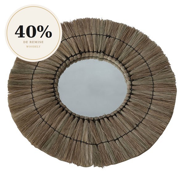 Miroir Loulou naturel - Snowdrops Copenhagen