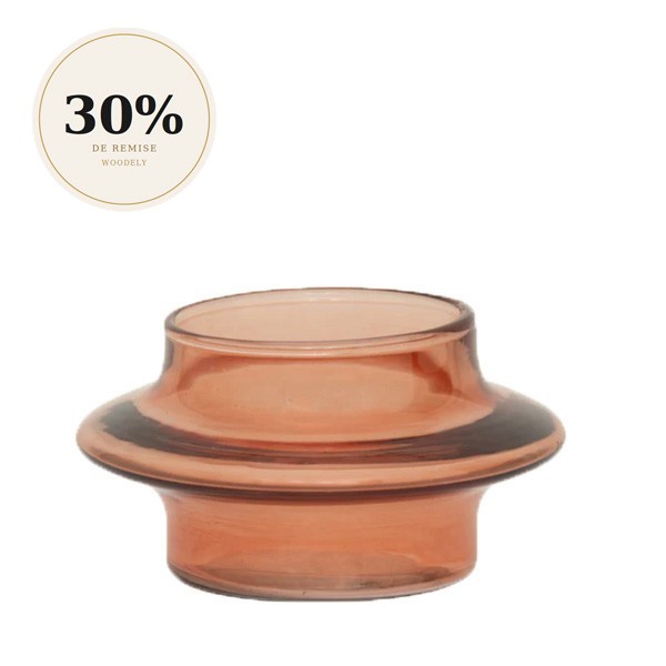 Hea Rose Peach Tea Light Holder - Urban Nature Culture