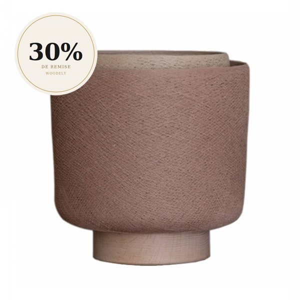 Nude / sand Tulip table lamp - La case de cousin Paul