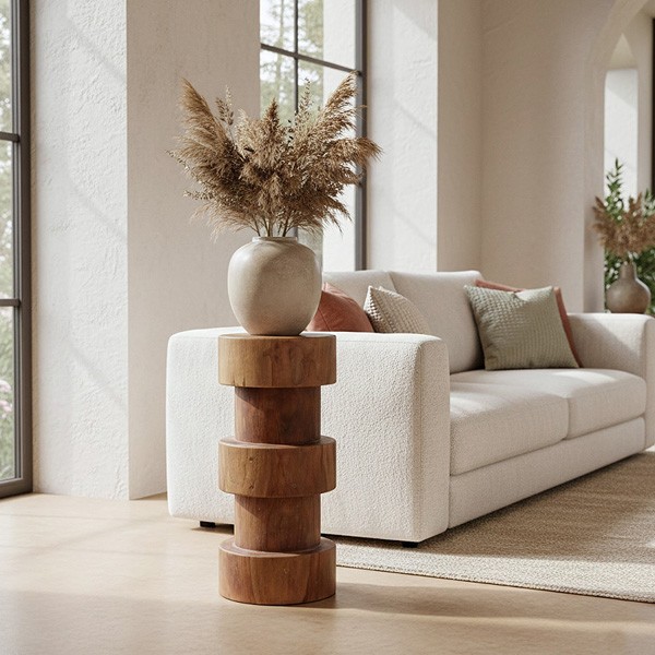 Tabouret de bar Forma Totoma naturel - Raw Materials