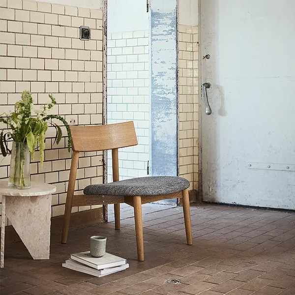 Fauteuil Tetra Lounge Naturel - Muubs