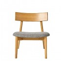 Fauteuil Tetra Lounge foncé - Muubs