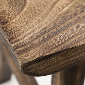 Banc 2 places en bois de paulownia naturel – House Doctor