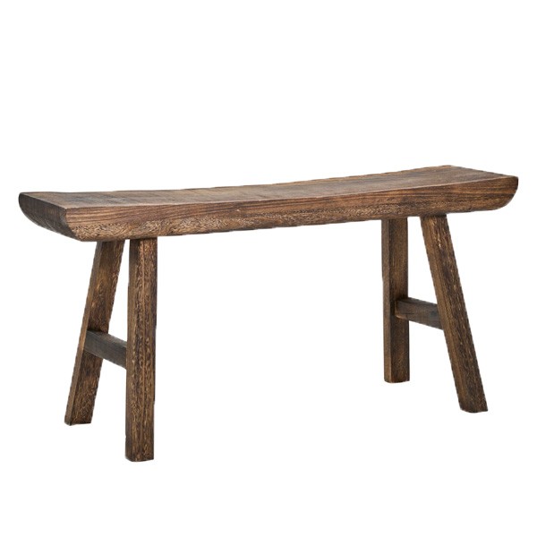 Banc 2 places en bois de paulownia naturel – House Doctor