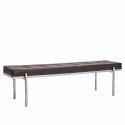 Banc 2 places en bois de paulownia naturel – House Doctor