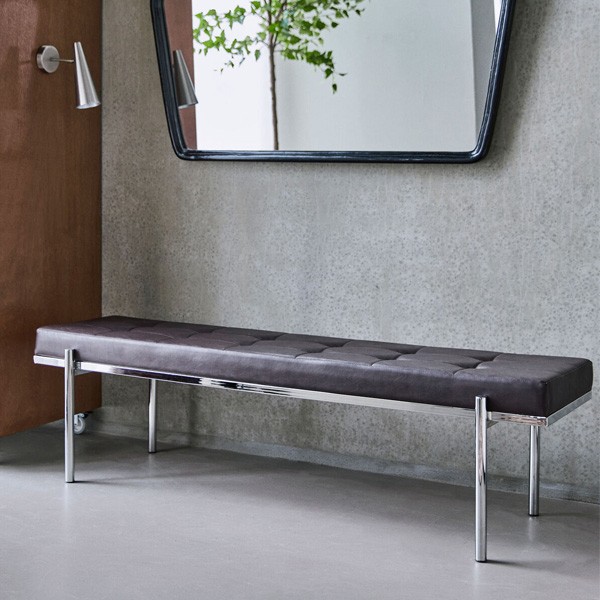 Banc mûrier finition chromée - House Doctor