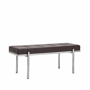 Petit Banc mûrier finition chromée - House Doctor