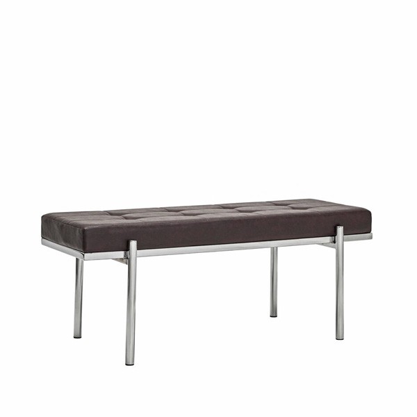 Petit Banc mûrier finition chromée - House Doctor