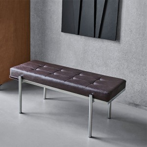 Petit Banc mûrier finition chromée - House Doctor