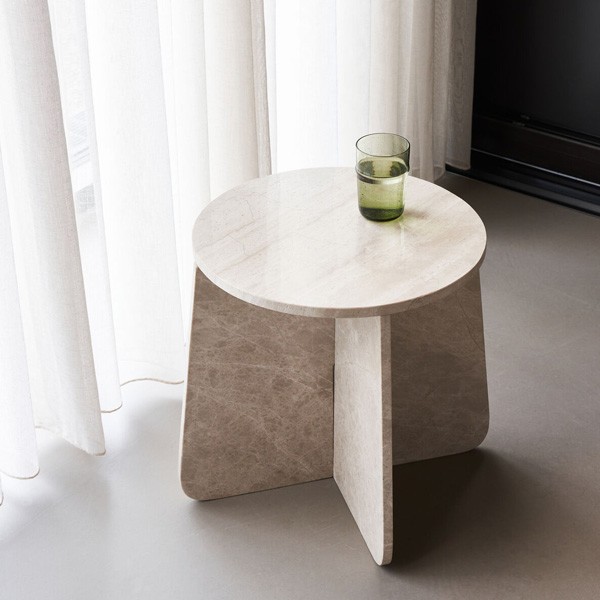 Table d'appoint Marbre beige - House Doctor
