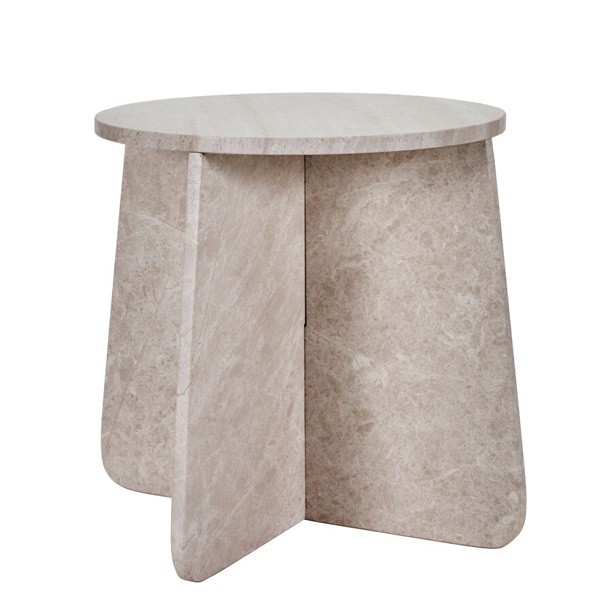 Table d'appoint Marbre beige - House Doctor