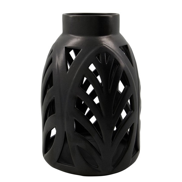 Grande Lanterne Elm Faïence Noir - House Doctor