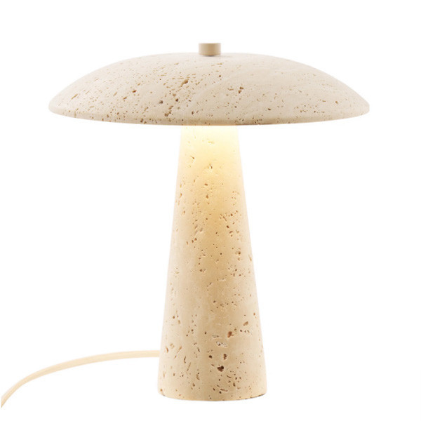 Lampe de table en travertin naturel - House Nordic