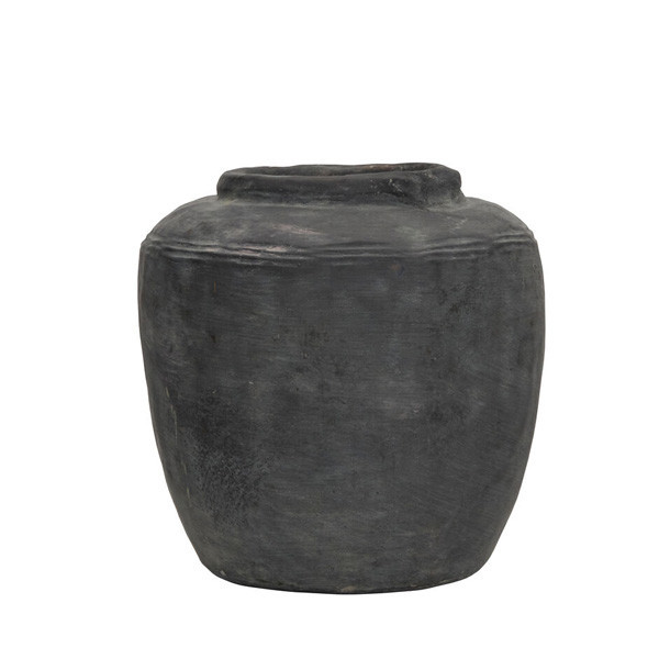 Vase Rustik House Doctor aspect béton, H 31 cm | Woodely