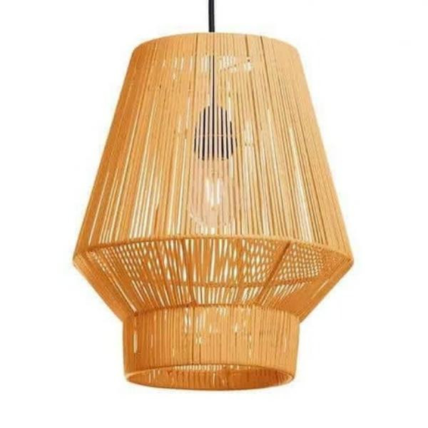 Suspension Lampion n° 1 recyclée miel taille S | Woodely