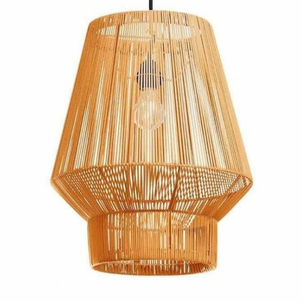 Suspension Lampion n° 1 recyclée miel taille M | Woodely