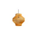 Suspension Lampion n° 2 recyclée miel taille M | Woodely