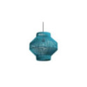 Suspension Lampion n° 2 recyclée vert d'eau taille M | Woodely