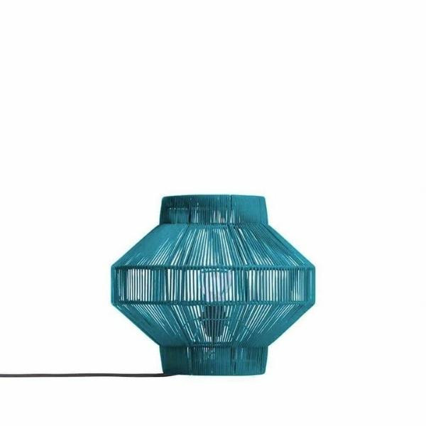 Suspension Lampion n° 2 recyclée vert d'eau taille M | Woodely