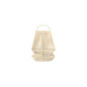 Lanterne Lampion Carry-on recyclée naturelle | Woodely