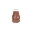 Lanterne Lampion Carry-on recyclée terracotta | Woodely