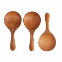 Cuillères de cuisine en teck recyclé lot de 3 | Woodely