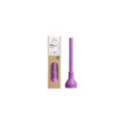 Bougie avec bougeoir Violet | Woodely