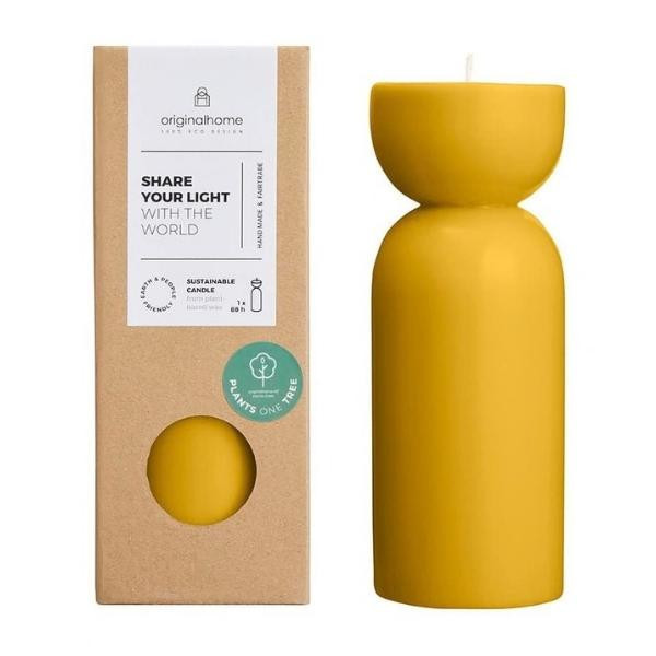 Bougie Organic M Miel | Woodely