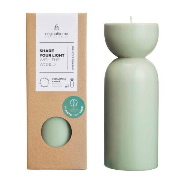 Bougie Organic M Vert | Woodely
