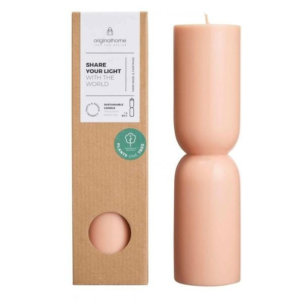 Bougie Organic L Pêche | Woodely