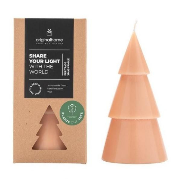 Bougie sapin Pêche L | Woodely