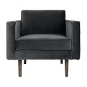 Fauteuil Wind Gris anthracite | Woodely