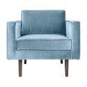 Fauteuil Wind Bleu pastel | Woodely