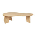 Table basse Brook L frêne naturel 112 x 60 cm | Woodely