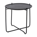 Table d'appoint plateau Fez S noir | Urban Nature Culture
